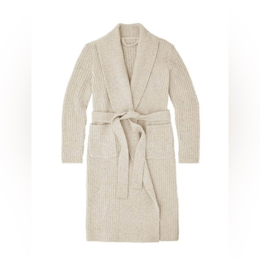 Member's Mark Women's Soft Cozy Knit Shawl Collar Robe or Long Belted Sweater - Picture 4 of 8